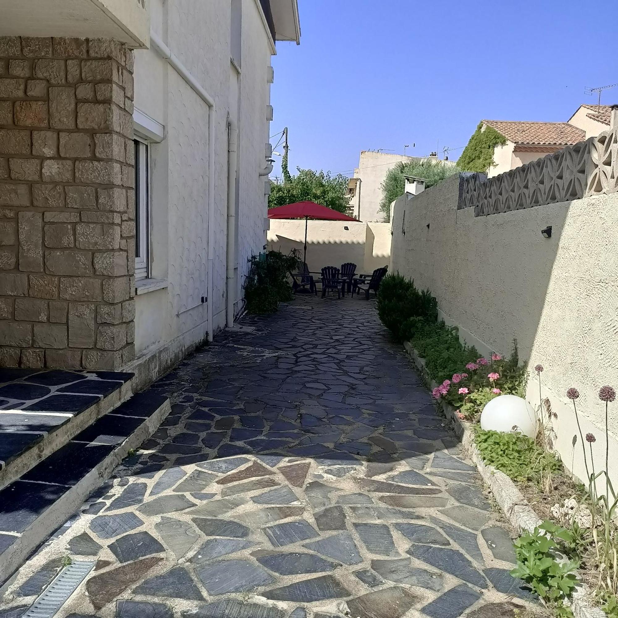 Location Bord De Mer, Villa De Vacances 6-8 Personnes - Jardin Valras-Plage Exterior photo