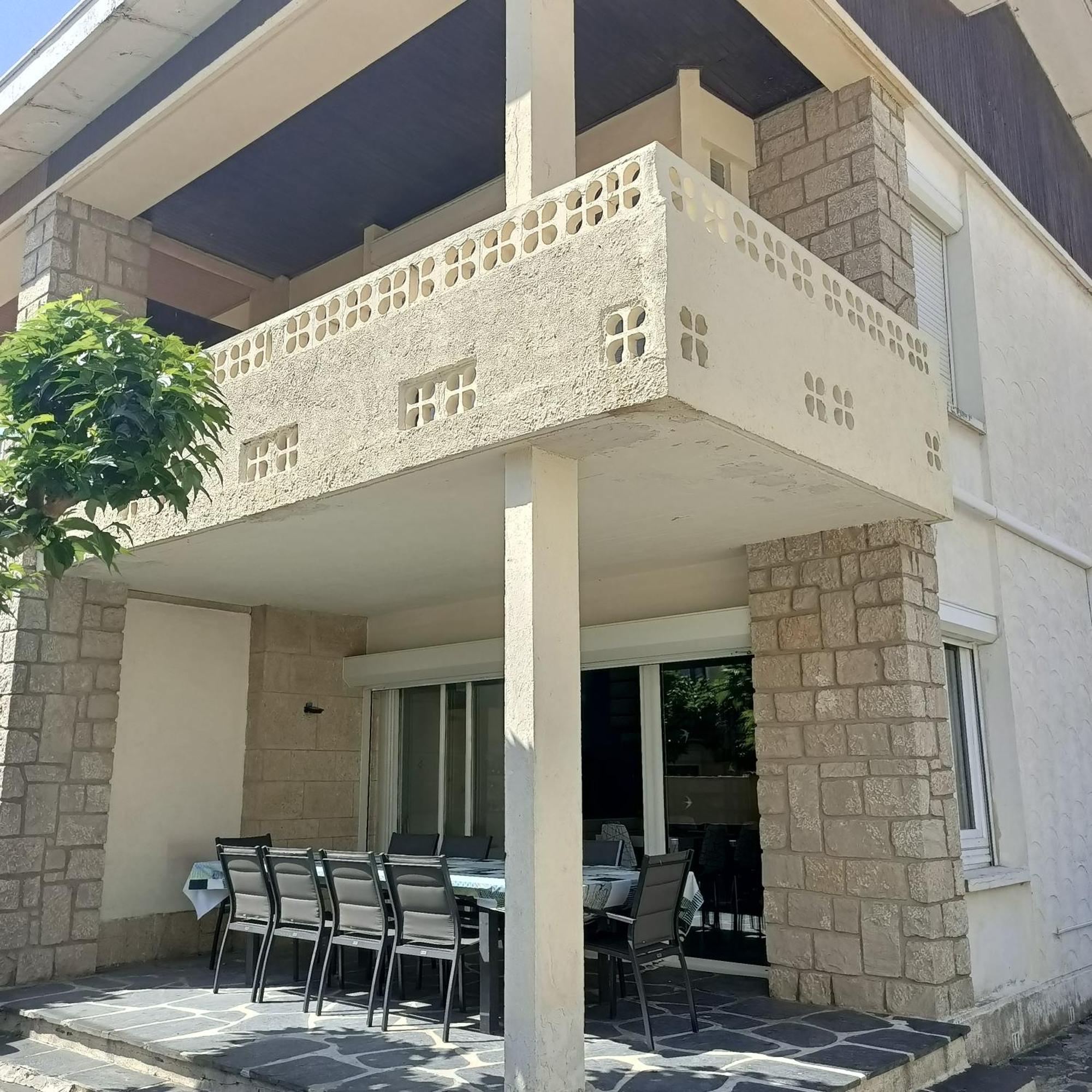 Location Bord De Mer, Villa De Vacances 6-8 Personnes - Jardin Valras-Plage Exterior photo