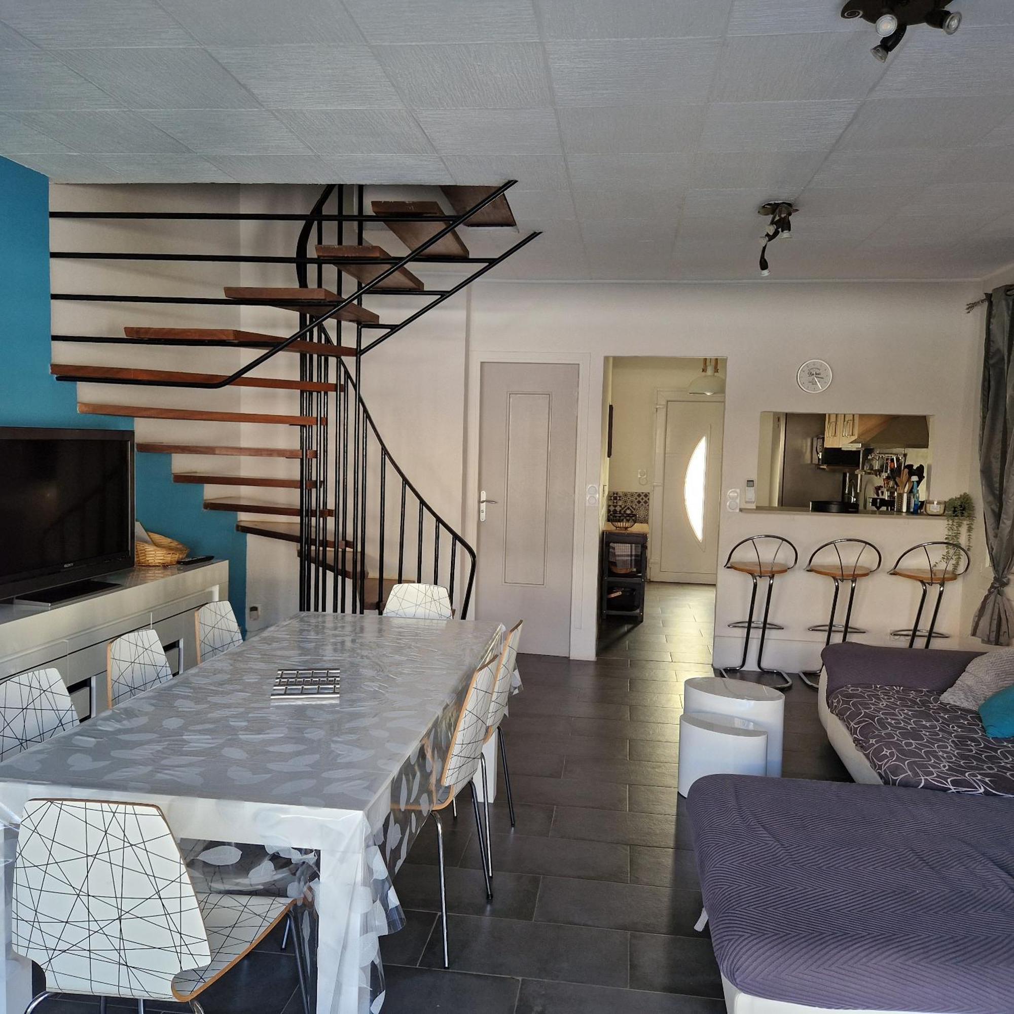 Location Bord De Mer, Villa De Vacances 6-8 Personnes - Jardin Valras-Plage Exterior photo